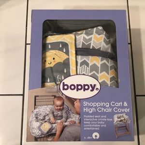 Boppy shopping cart and high chair cover